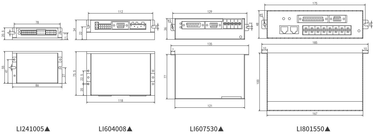 12v motor driver Dimensions