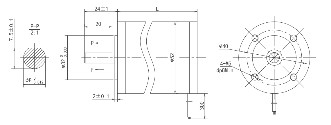 hollow shaft brushless motor