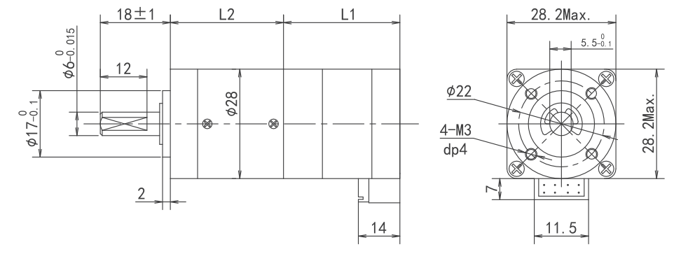 bldc planetary gear motor